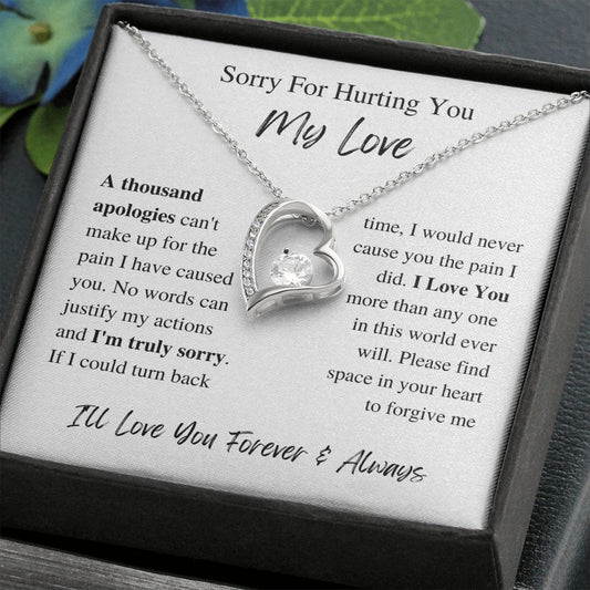 Sorry for hurting you | Forever love necklace